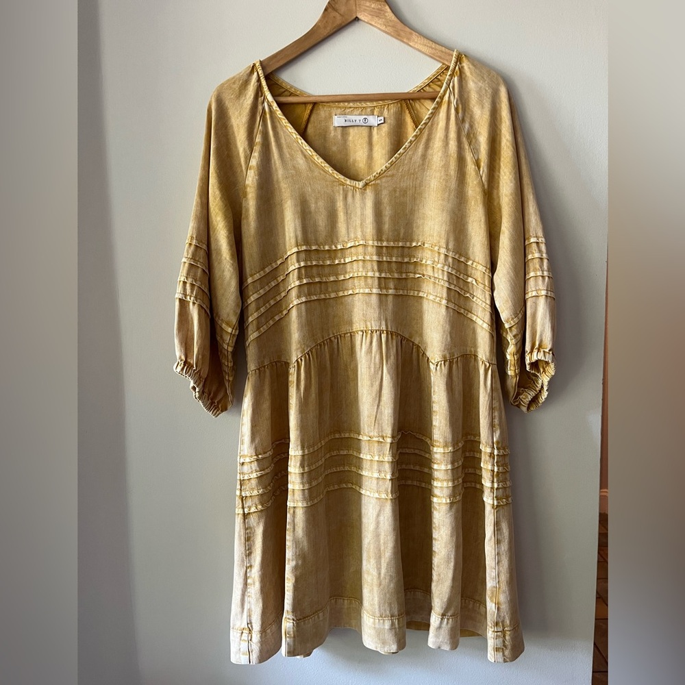 Billy T Farmers Market Dress, Yellow, Small